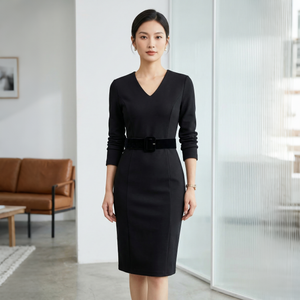 Simple slim fit dress
