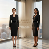 Simple slim fit dress