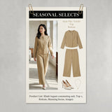 Long sleeved professional suit