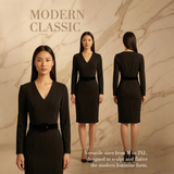 Simple slim fit dress